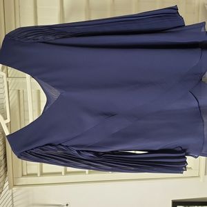 Hot in Hollywood size large blouse, can be worn with either side in front